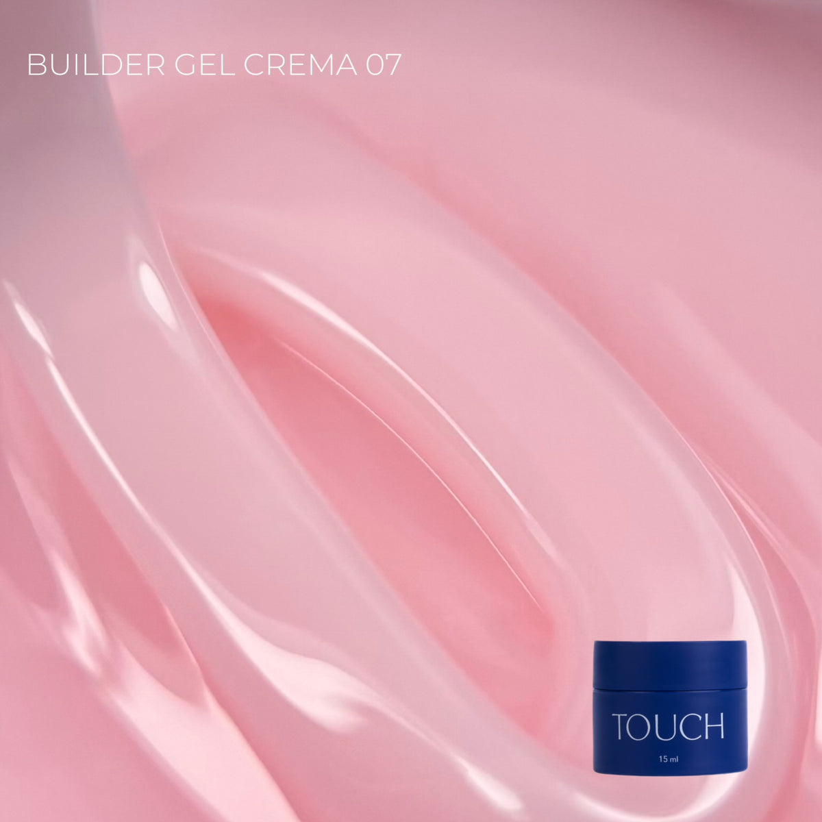 TOUCH Builder gel Crema, 15 ml
