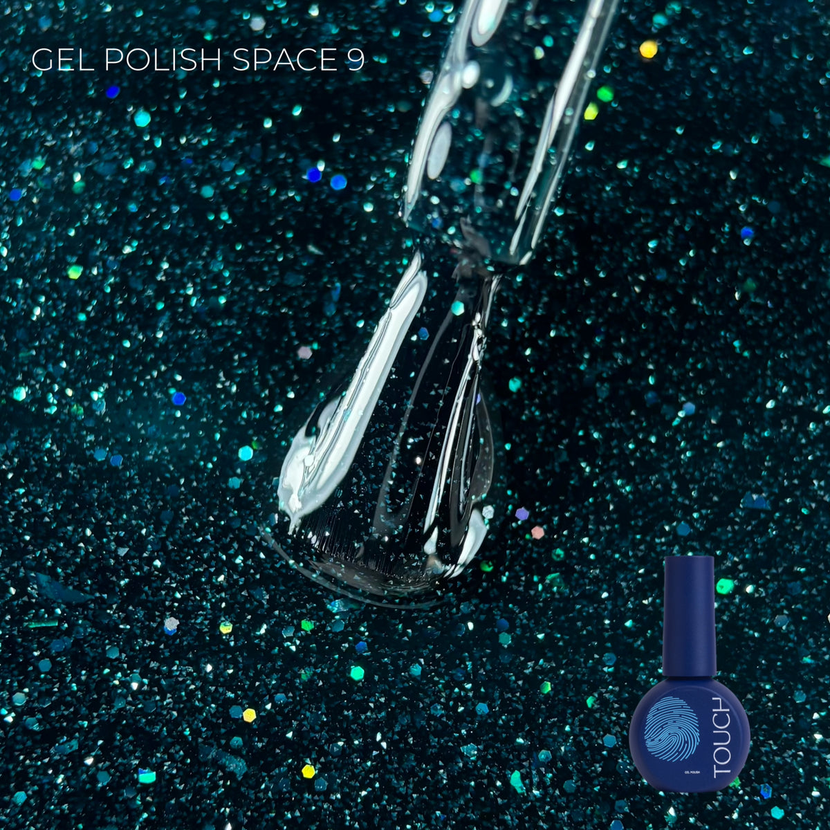 TOUCH gel polish Space, 9 ml