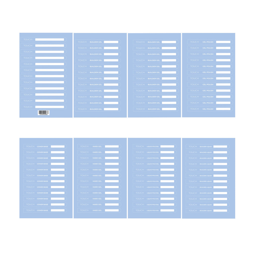 TOUCH Set of stickers for tips (8 pcs)