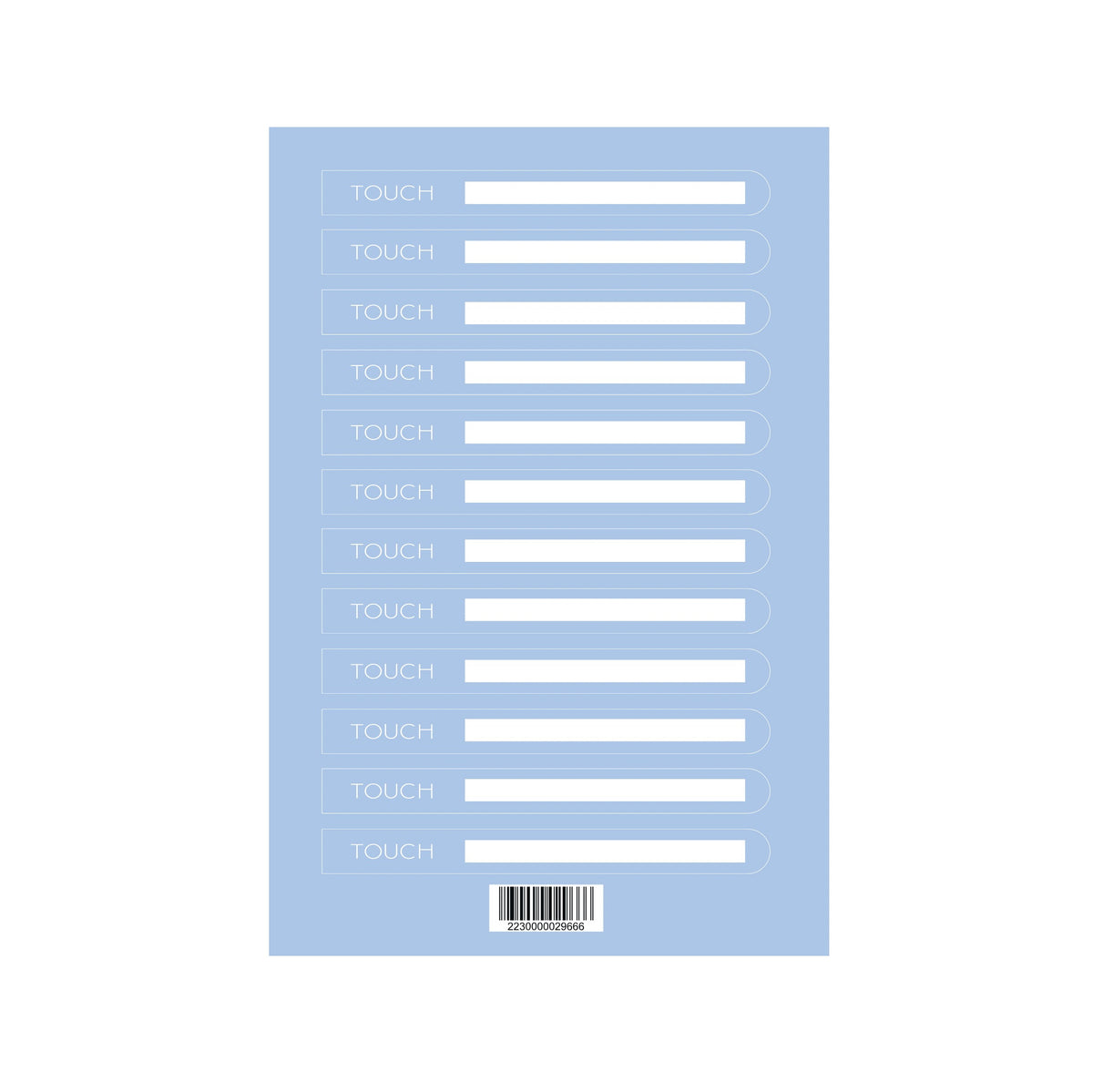 TOUCH Set of stickers for tips (8 pcs)