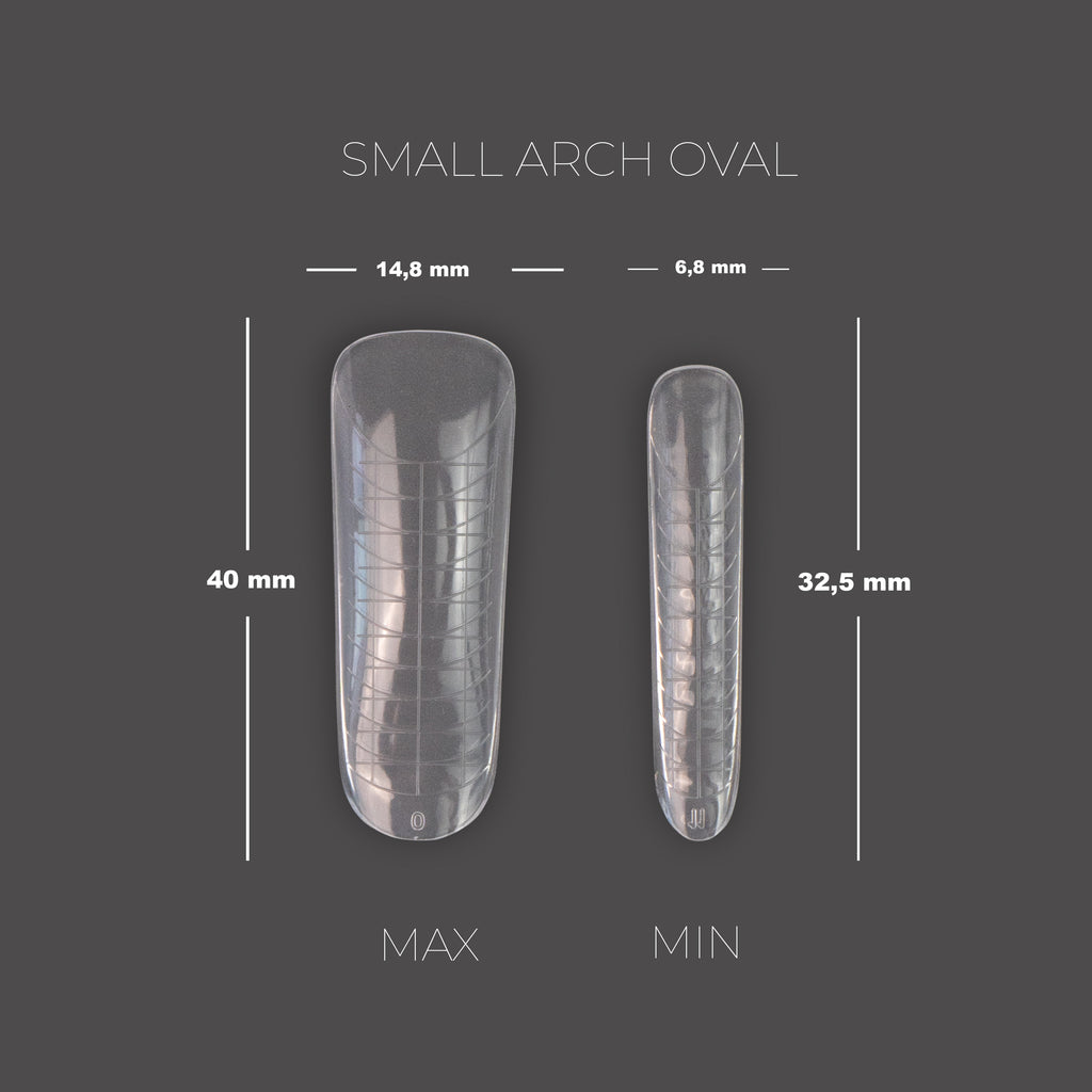 TOUCH Nail Tips Upper forms modeling Mix 8in1 + mold 288 pcs