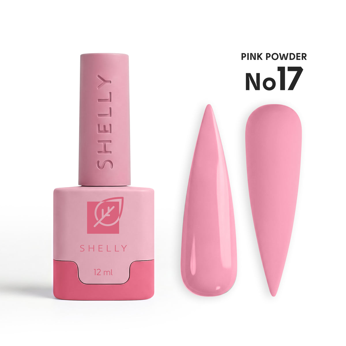 Gel Polish 17 Pink Powder Shelly 12 ml